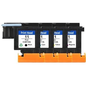Printkop for D-esignjet 70 100 110 500 510 500PS C4810A C4811A C4812A C4813A(1Set - 4 Pcs)