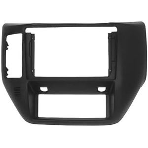 Voor N&issan Voor Patrol V5 Y61 2004-2012 9"" Autoradio Fascia Video Dashboard Speler Audio 2 Din Stereo Frame Dashboard Montage Kit Interieuraccessoires(Only Black Frame)