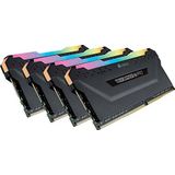 Corsair - Vengeance RGB Pro - RAM - Zwart - 4 x 8GB - 3600 MHz - DDR4 DIMM 288 pin