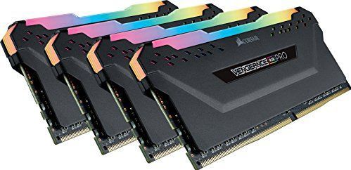 Corsair - Vengeance RGB Pro - RAM - Zwart - 4 x 8GB - 3600 MHz - DDR4 DIMM 288 pin
