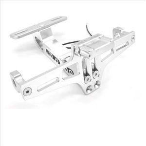 Voor KAWASAKI Z650 Prestaties Voor Ninja 650 Urban Tourer Z650RS Accessoires Motorcycle Kentekenplaathouder Richtingaanwijzer(Silver)