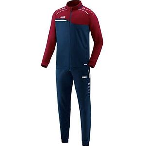 JAKO Heren trainingspak polyester Competition 2.0, marine/donkerrood, 3XL, M9118