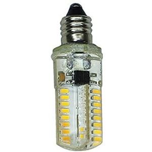 ZeZhen LED-lampen LED BUB dimbare E10 110 V LED-lamp Silicon Gel E10 220 V Munt Type LED-lamp Hight Power E10 LED 220 V DIMBARE 3014-64SMD E10 LED-lichtlamp