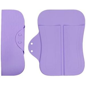 Hittebestendige siliconen matten reizen haargereedschap matten opvouwbare siliconen pad geschikt voor krultangen en stijltang