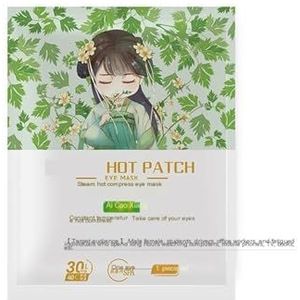 Steam Eye Mask Warm Moisturizing Hot Compress Relaxing Eyes, Office Travel Convenient Shade and Sleep Eye Patch 20 Tablets Pack Steam Eye Mask(Wormwoodsteameyemask)