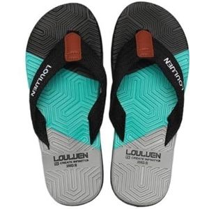 Pantoffels, Heren zomer slippers - Lichtgewicht casual sandalen for buiten voor House Slides Douche Sandalen(Black,45 EU)