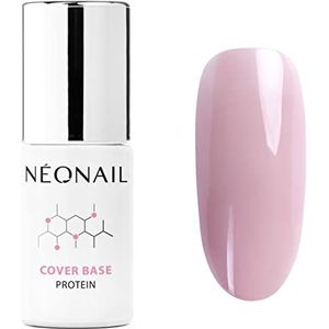 NÉONAIL UV-Nagellak - Base Coat Gel UV - Cover Base Protein Light Nude 7,2 ml - Onderlak voor Nagels - Modeling Base - UV-lak - Gel - Nagels - Nageldesign