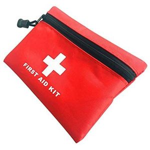 Mini EHBO-kit leeg, reis-lege EHBO-kit, buideltas voor noodgevallen thuis, kantoor, auto, buitenshuis, boot, camping, wandelen (alleen tas)