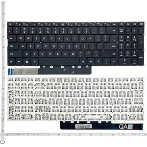 Toetsenbord voor HUAWEI voor Matebook D16 D14 RLEF-16 RLEFG-16 MCLG-16 MCLF-16 MCLF-08 MCLF-X MCLEF-X MCLG-X Notebook past niet in Amerikaanse indeling(WHITE)