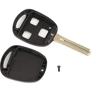 Qiilu 3 Knop Vervangen Afstandsbediening Sleutel Shell voor IS200 GS300 LS200 RX300