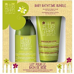 Little Green Baby Bathtime Bundle – 560 g – Essentiële voor de ballen.