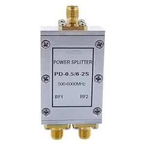 SMA-microstrip-vermogensverdeler, SMA-microstrip, vermogensverdeler, 1 op 2 microstrips, 0,5-8G, SMA-combineerapparaat, 2-6G, vermogensverdeler 500-6000 MHz (0,5-6G)