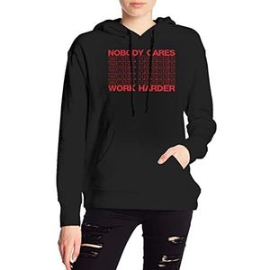 Dsoluuing Ontwerp hoodies voor mannen Niemand geeft om werk harder hoodie ontwerp hoodie (kleur: kleur, maat: 2XL)