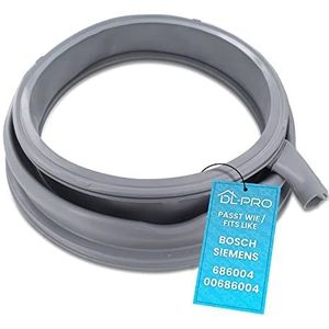 DL-pro Deurafdichting voor wasmachine Bosch Siemens Balay - compatibel met 00686004 / 686004 - iQ300 iQ500 VarioPerfect Serie 6 Avantixx EcoSilence