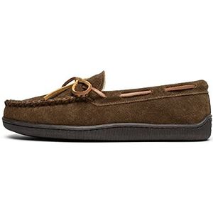Minnetonka Men's Pile Lined Hardsole Slipper