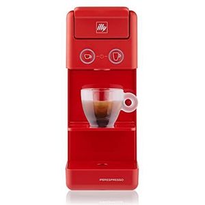 illy 60417 koffiemachine Y3.3 voor Iperespresso capsules in rood