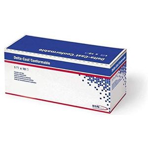Delta-Cast Conformable steunverband paars 3,6 m x 7,5 cm