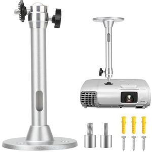 Linkstyle Mini Plafond Wandprojector Mount, Universele Projector Plafondbeugel Stand, 360 Verstelbare, Belasting 5KG