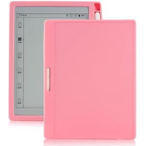 Cover Compatibel met Boox Kon-Tiki 3 / Kon-Tiki 2 / Kon-Tiki 7.8'' Case eBook Zachte siliconen beschermhoes (Color : Pink, Size : For Kon-Tiki 7.8)