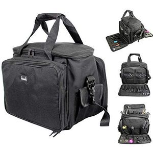 Kassaki Extra grote kapperstas voor in de salon, Zwart, 1 Count (Pack of 1), Modern design