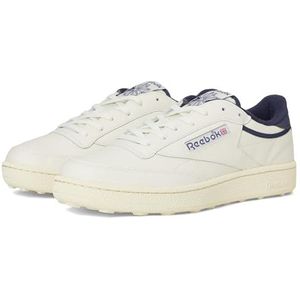 Reebok Heren Club C Golf Sneaker, Krijt/Vintage Krijt/Vector Navy, 7.5 UK