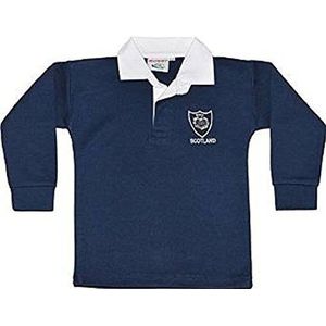 f s h Schotland Schotse Rugby Shirts Volledige Mouw Exclusieve Babies Kinderen Kinderen