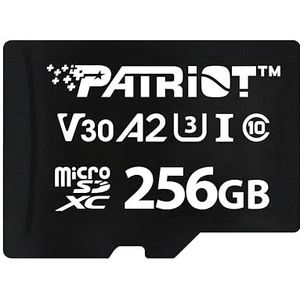 Patriot VX Series 256 GB Micro SDXC V30 A2 UHS-I U3 4K UHD Memory Card - PSF256GVX32MCX
