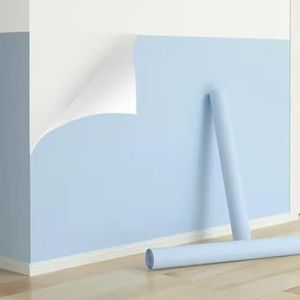 Zelfklevend Behang, Modern Zelfklevend Behang Peel & Stick-behang Zelfklevend Huisdecorbehang Verwijderbaar Behang (Color : Blue, Size : 0.6mx5m)