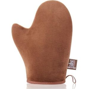 GAIYAH Handschoen, zelfbruiner, voor gezicht, benen en lichaam, geschikt voor mousse, spray, olie en water