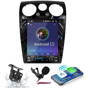 Android 15 Autoradio Navi voor B-entley Continental GT 2004-2011 12.1 ""Screen Car Multimedia Player met Carplay GPS Navigatie Bluetooth 5.0 HIFI FM 5G-WiFi SWC DSP MIC Camera,4g+64g