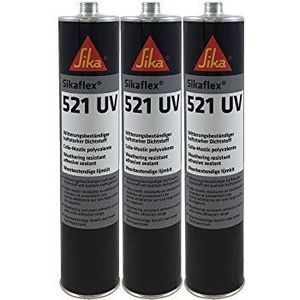 Sikaflex 521-UV hybride kit caravan kit 300ml wit