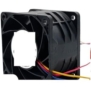 Serversnelheidskoelventilator voor Delta PFR0612XHE-01 12V 60 mm x 38 PWM-serverventilator met variabele frequentie