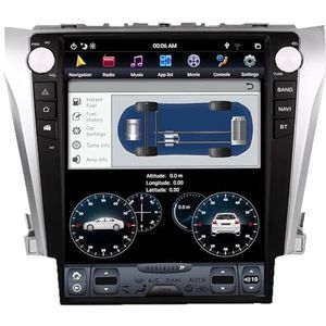 Android 15 Car Radio Sat Navi voor T-oyota Camry (2007-2011) 12.1 Inch Touchscreen Multimedia Speler met Draadloze Carplay 2 Din GPS Navigatie FM RDS BT 5G-WiFi SWC DSP,6g+128g