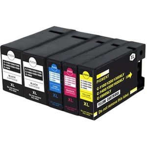PGI1500 PGI1500XL PGI-1500 inktcartridge compatibel met Can-n MA-XIFY MB2050 MB2350 MB2354 MB2355 MB2356 MB2357 MB2150 MB2750(1SET(5PC))