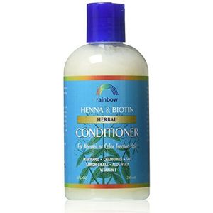 Rainbow Research Herbal conditioner henna en biotine (8 fl oz)