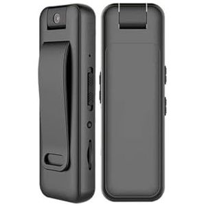 Actiecamera Mini Camera Full HD 1080 P Micro Body Camcorder Nachtzicht DV Video Voice Recorder Met 180 Roterende Len kleinste Camera (Color : 1080P, Size : 64GB)