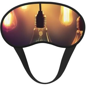 Lampen Slaapmasker voor Vrouwen Meisjes Mannen Zacht Comfortabel Oogmasker met Verstelbare Riem Verduisterende Oogslaap Schaduw Cover voor Reizen Yoga Dutje Shift Werk
