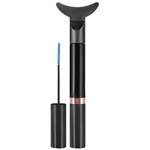 Zwarte mascara, vloeibare wimperextensions Mascara, witte mascara, zwarte krullende fijn geborstelde mascara, vloeibare wimperextensies voor onderste wimper, make-up beginners Yuab