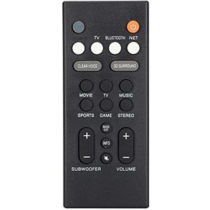 Soundbar-afstandsbediening, Afstandsbediening ABS Duurzame Vervangingscontroller voor Luidsprekers voor YAS‑209 YAS‑109