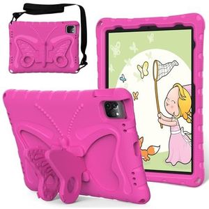 Tabletbescherming Case compatibel met iPad Air 5 2022 / for iPad Air 4 2020 for iPad Air 10,9 inch case, lichtgewicht EVA robuuste schokbestendige beschermhoes for kinderen meisjes vlinder kinderhoes