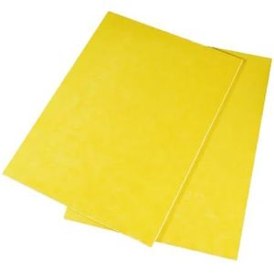 Glasvezel epoxy plaat Hars, 3240 Epoxy Glasvezel Isolatieplaat Geel Pak van 2(200x200mmx4mm)