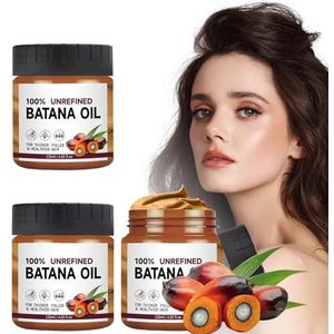 Batana Oil, Batana Oil Hair, Batana oil Paste, Batana Oil Conditioner 120ml, Voedt en Beschermt de Haarschacht, Maakt Het Haar Glad (3 Stuk)