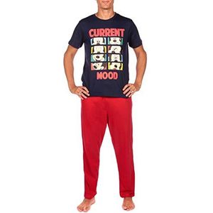 Disney Mens Mickey Mouse Pajamas Size X-Large Multicolored