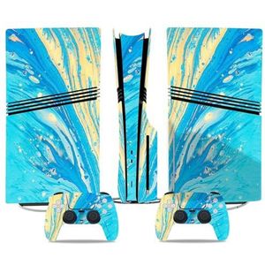 Voor PS5 PRO Skin Digital Edition Console En Controller Vinyl Cover Skins Wraps Krasbestendig, Compatibel Met Voor PS5 Digital Edition Pro 46358 Geen Schuimvorming Bubbelvrij