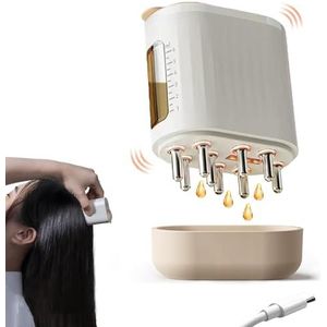 Electric Hair & Oils Applicator en Scalp Massager 2 in 1, Opossum Oil voor Haargroei