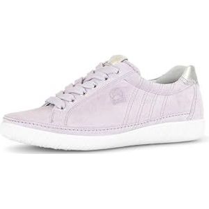 Gabor 46.458.50 damessneakers, Lavendel-zilver 42, 41 EU