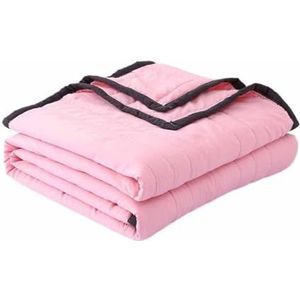 Zomerkoeler dekbed for warme slapers en nachtelijk zweten Dubbelzijdig deken met koud effect Koeler vezelkoeler dekbed(Color:Pink,Size:150cm*200cm)