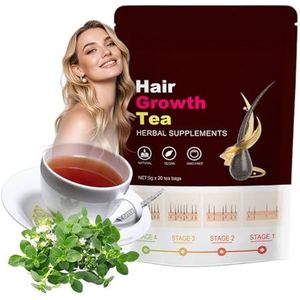 Kruidenthee For Haar - Anti-haaruitval & Groeiboost, Voedend For Glanzend Haar(1PCS)