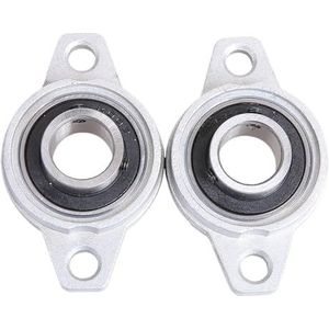 Thrust Bearing KFL08 KFL10 KFL12 KFL15 Bore 8 mm 10 mm 12 mm 15 mm Pillow Bearing Mounted Block Cast Housing Self-aligning 1 stuk (KFL08 8 mm)