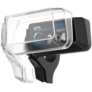 kwmobile - Elektrische Fiets Displaycover - Transparant - Geschikt voor Bosch Purion 200